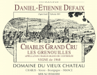 Chablis Grand Cru Grenouilles