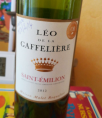 Léo de la Gaffelière Saint-Emilion