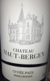 Château Haut-Bergey Cuvée Paul