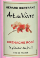 ART DE VIVRE GRENACHE - Maison Gérard Bertrand - Tendances - Non millésimé - Rosé