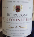 Bourgogne Hautes-Côtes de Beaune