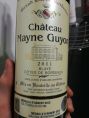 Château Mayne Guyon