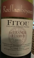 Rocflamboyant Fitou La Grande Réserve