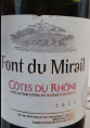 Font du Mirail Côtes du Rhône