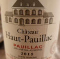 Château Haut Pauillac