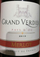 Le Merlot Grand Verdier