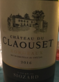 Château du Claouset - Vignobles Siozard - 2016 - Rouge